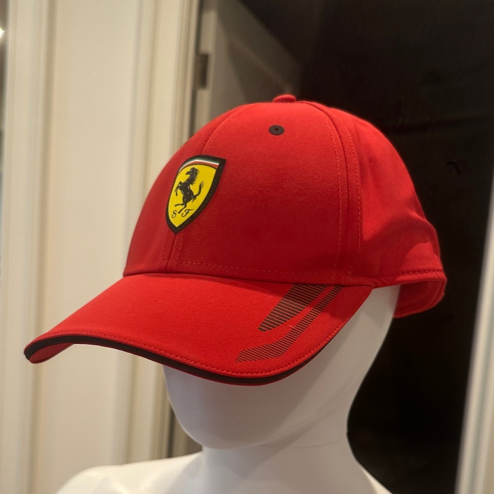 Ferrari Red Cap with Iconic Logo